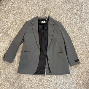 Babaton New Agency Blazer Heather Ionic Grey